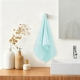 thumbnail image 3 of 3 Pack - Towel Set - Cotton Washcloths, Highly Absorbent Face Towels, Soft & Quick-Drying, Multi-Use for Home & Travel, Green, JKODE, 3 of 8