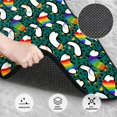 thumbnail image 3 of Pofeuu Lgbt Penguin Print Car Foot Mat Set of 4 Pieces - All-Weather Full Set Floor Mats for Cars Trucks SUVs, 3 of 7