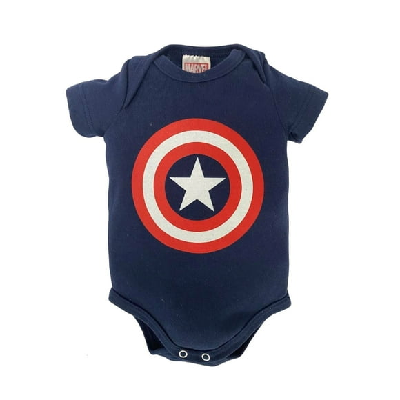 Pañalero de algodón estampado Marvel Capitan America Marvel Pañalero0168