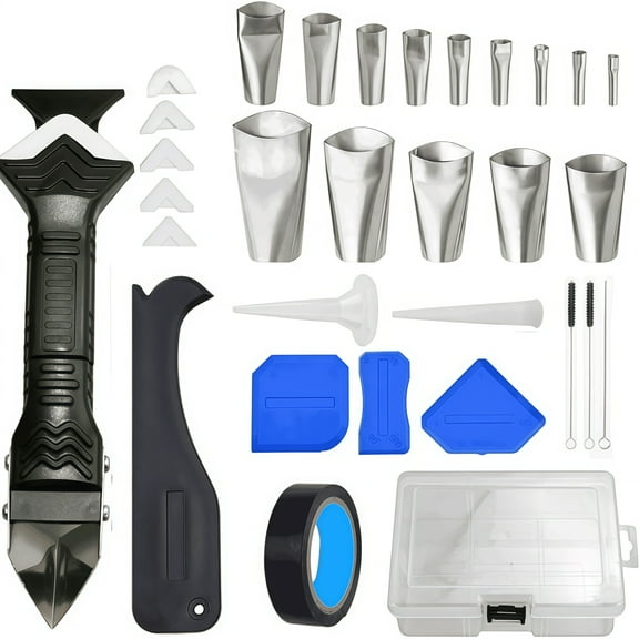 Multi-Functional Metal Glass Glue Scraper Knife Set Ideal For DIY And Repair