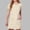 Khaki, variant on Spazoro Girls Eyelet Shift Dress with Front Pockets, Breathable Summer Crew Neck Short Sleeve Casual A-Line Dresses Black Size 6