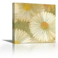 thumbnail image 1 of Daisy Story Square I - Contemporary Fine Art Giclee on Canvas Gallery Wrap - wall décor - Art painting - 18 x 18 Inch - Ready to Hang, 1 of 2