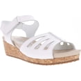 thumbnail image 1 of Women's Propet Maya Wedge Quarter Strap Sandal White, 1 of 6