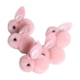 thumbnail image 4 of 5 Unids Conejo de Pascua Animales de Peluche Colgante Muñecas Ornamento Juguetes Peluche Mini para Cumpleaños Elaboración Regalos Decoración Rosado Sunnimix juguetes de peluche, 4 of 8