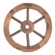 thumbnail image 1 of Rueda de carro de madera, arte de pared, rueda de madera Vintage, decoración de pared, colgante de pared decorativo, estilo aleatorio, 1 of 5