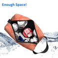 thumbnail image 4 of Uemuo Beautiful Corals Pattern Portable Toiletry Bags with Handle, Waterproof travel Make up Bags for Women, Large Capacity Travel Cosmetic Bags, 4 of 9