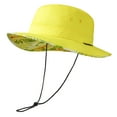 thumbnail image 2 of UPF 50+ Foldable Sun Hat Patterned Under Brim Bucket Hats for Summer Hiking Fishing Beach Safari Men Women, 2 of 7