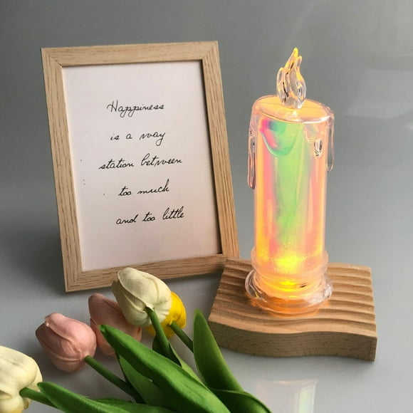 Jinsinto LED Candles -Long Candlestick Candles - Flameless LED Set AA Battery Candles Light Candle