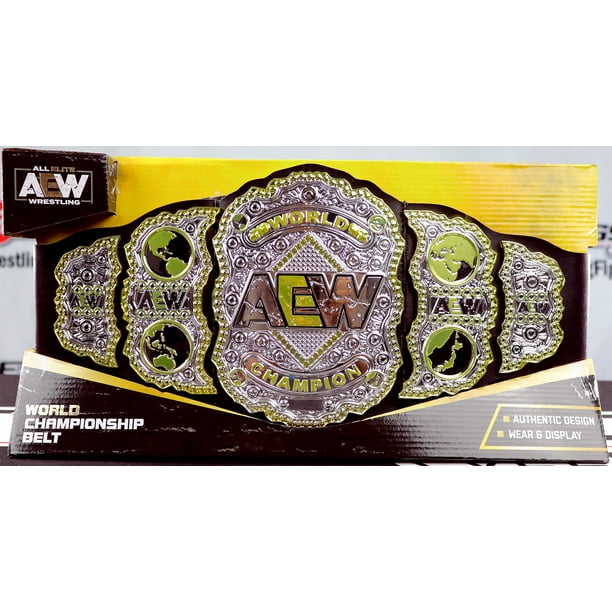 Aew World Championship Toy Wrestling Belt Walmart Com