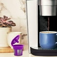 thumbnail image 4 of Naiovety Filtro de café reutilizable de 6 uds., cápsulas recargables de acero inoxidable, filtro de malla de vaina, reemplazo para Maker Juegos de servir café y té Violeta Naiovety HA000859-01B, 4 of 6