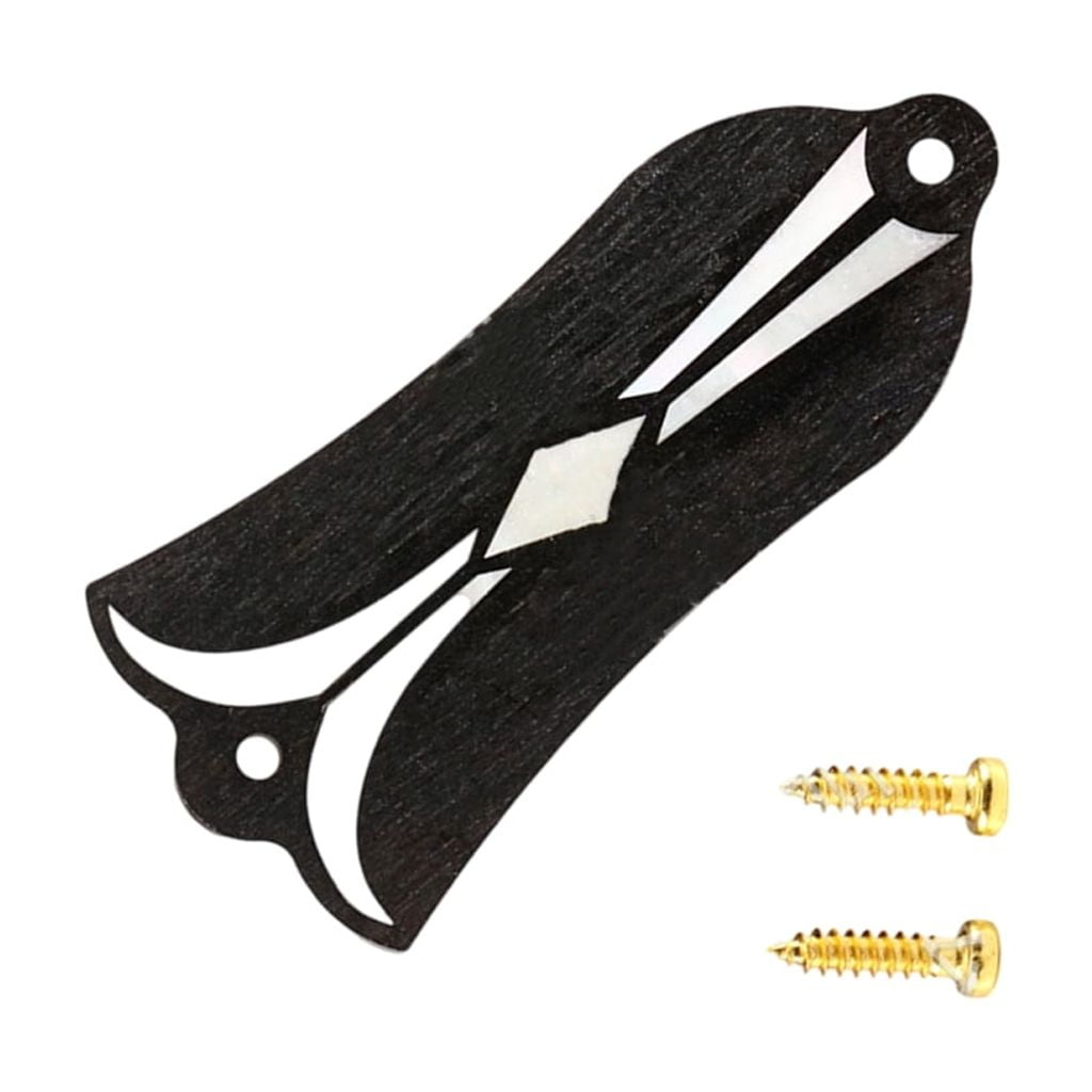 Electric Guitar Trusses Rod Cover 2 Holes Trusses Rod Cover Plate Guitar Part