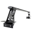 thumbnail image 2 of Go Rhino Bed Cargo Rack Cross Bar 5935015T XRS; For Mounting Cargo Boxes/Rooftop Tents/Kayaks/Bikes; 300 Pound Max Capacity; 48 Inch Length; Powder Coat; Textured Black; Steel, 2 of 7