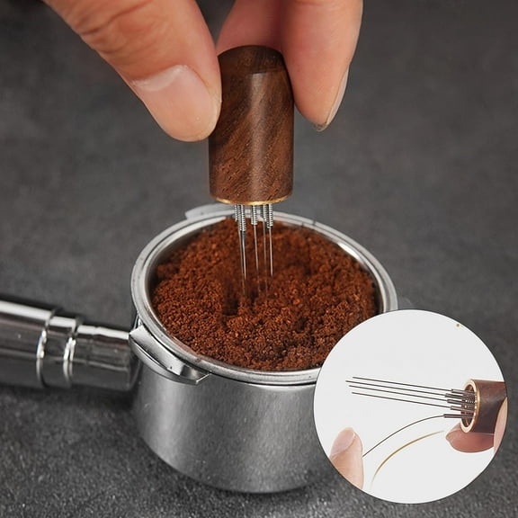 Ruifaya Espresso Coffee Stirrer WDT Tool Needle Type Distributor Steel Tamper