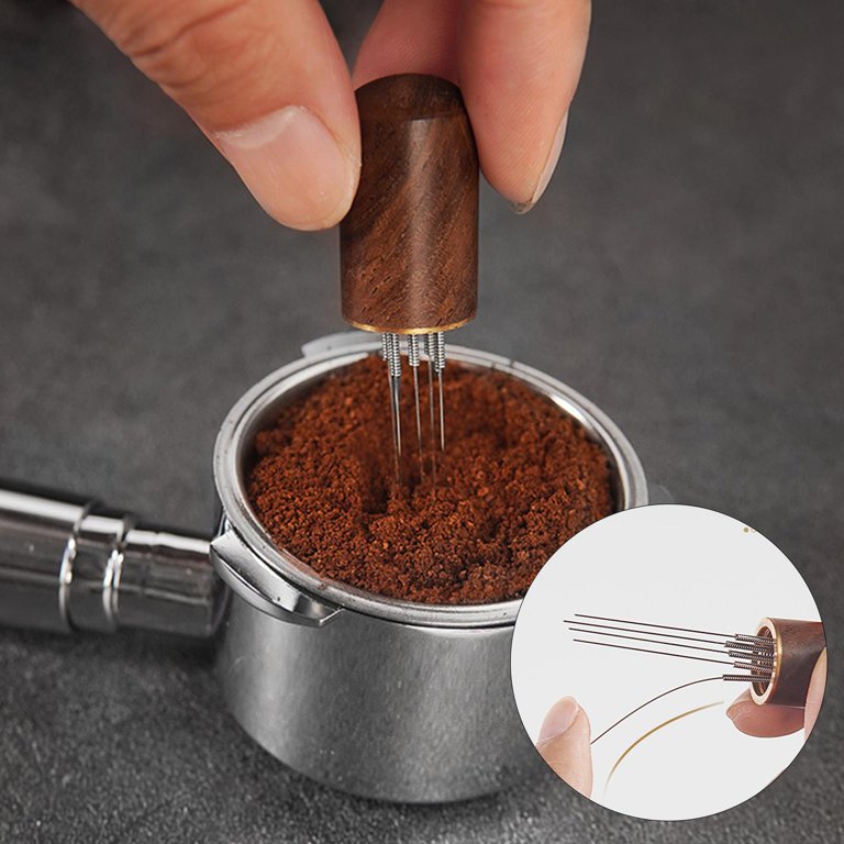 Coffee Distributor Tamper Stirring Needles Espresso Powder Stirrer  Distribution WDT Tool Cafe Stirring Barista Accessories