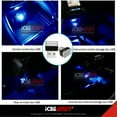 thumbnail image 6 of ICBEAMER 1 pc Blue Color Universal USB Interface Plug-In Miniature Night light LED Car Interior Trunk Ambient Atmosphere, 6 of 9