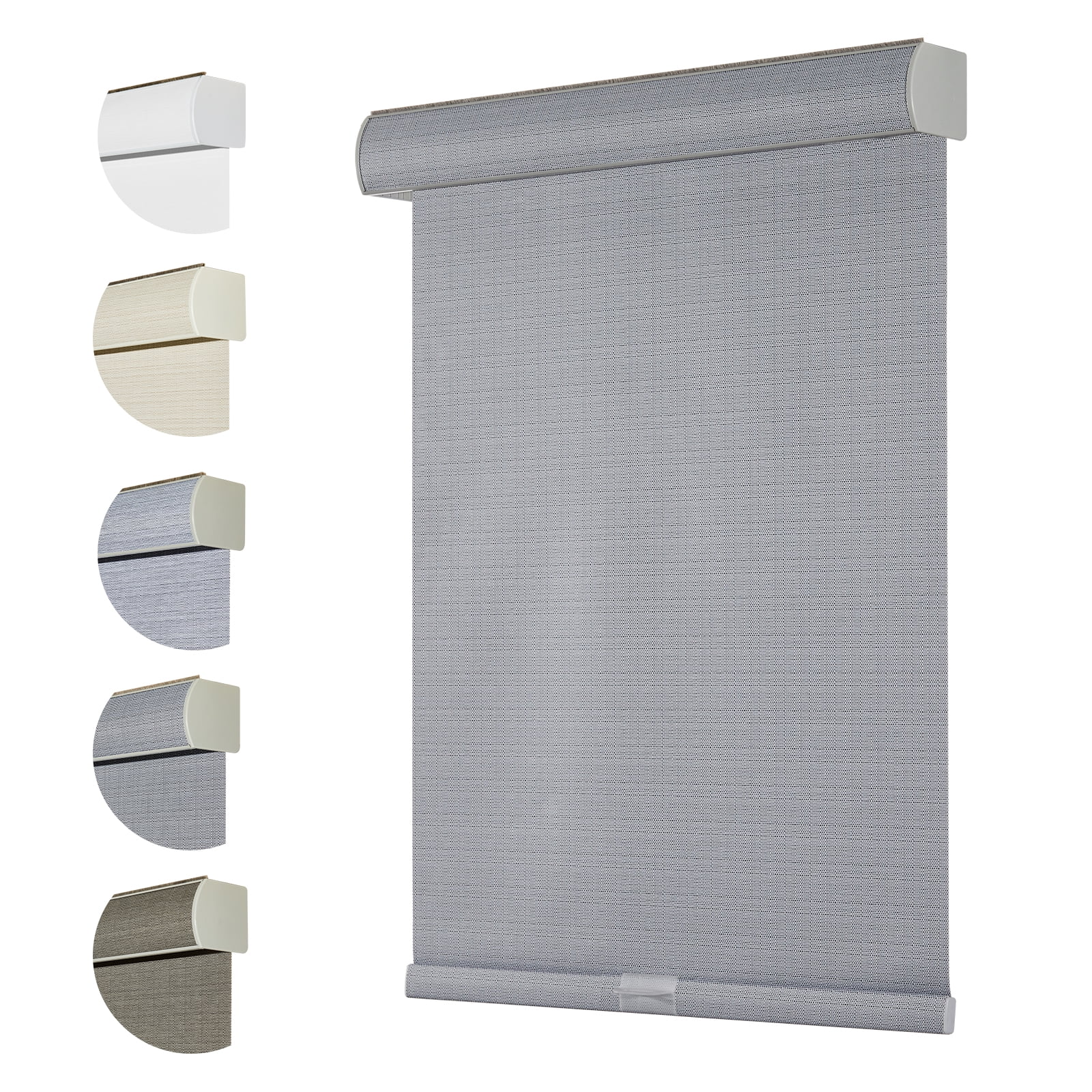 Persilux FreeStop Cordless 100 Blackout Roller Shades for Window