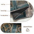 thumbnail image 6 of Turquoise Vintage Door Round Area Rug 7Ft Washable Circle Rugs for Dorm Laundry Room, Countryside Barn Abstract Art Non-Slip Carpet Floor Mats Indoor Outdoor Carpet Runner Aesthetic Home Decor, 6 of 8