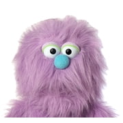 30 Purple Monster Puppet, Full Body Ventriloquist Style Puppet