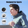 thumbnail image 7 of UrbanX Challenger Series Sports Earphones wireless Bluetooth with Built-in Mic, 200H Superior Playtime, Immersive Sound, Quick-Pair, Secure Fit, IPX7 Waterproof, Compatible With BLU G60 - Black, 7 of 7