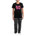 thumbnail image 4 of CafePress - 40Th Birthday Cupcake Women's Dark Pajamas - Women's Short Sleeve Print T-Shirt and Pants Dark Cotton Pajama Set, 4 of 7