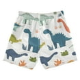 thumbnail image 7 of FORMRS Boys Swim Trunks Quick Dry Mesh Liner Boardshorts Sizes XS-XL, Dinosaur Pattern, 7 of 7