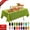 Fruit Green, variant on Bxaolu Plastic Table Cloth Disposable 1 Pack, 54 x 72 Inch Table Cloths, Party, Picnic, Wedding, Decorative Tablecloths, Rectangle, Leakproof & Sturdy Plastic Cover, Gold