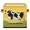 Multicolor 1, variant on CURLYOOT Valentines Highland Cow Cube Storage Bin, 11 Inch Storage Cube Fabric Bin for Shelves, Love Floral Foldable Clothes Organizer Baskets with Leather Handle for Closet Home