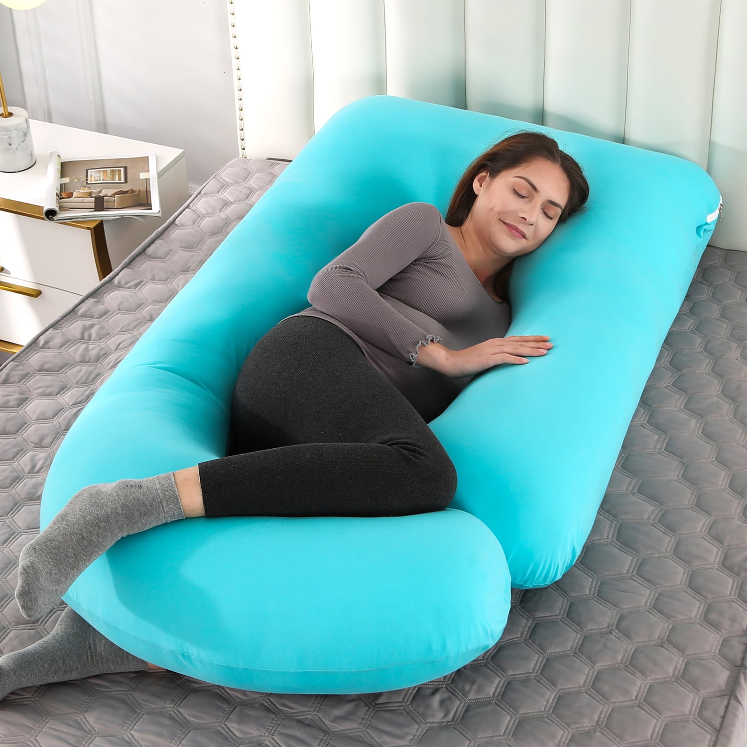 UShaped Pregnancy Pillows, Pure Cotton Maternity Pillow, Full Body