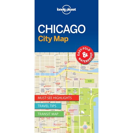 Chicago Map - Chicago city map - folded map: 9781786575012