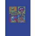 thumbnail image 2 of Junior's The Muppets Character Panel  Graphic Tee Royal Blue Small, 2 of 3