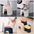 thumbnail image 4 of EeaseCA 2pcs Plastic Foot Stool Toilet Stepping Stool Bathroom Stool Nonslip Step Stool, 4 of 7