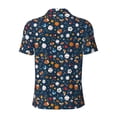 thumbnail image 4 of Rocae Ball Sports for Men's Short Sleeve Polo Shirt, Quick Drying Performance Moisture Wicking Sports Men's Golf Shirt, 4 of 9