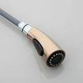 thumbnail image 4 of Rose Golden Kitchen Faucet Pull Down Sink Faucets, 360 Rotation Deck Mounted Faucet Cold and Hot Mixer Tap, 4 of 7