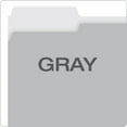 thumbnail image 4 of Pendaflex 4210 1/3 GRA 1/3-Cut Assorted Tabs Interior Letter File Folders - Gray (100/Box), 4 of 6