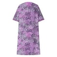 thumbnail image 5 of ALLLIST Womens Dresses Purple Midi Summer Sundress Floral Fashion Tent Clothing for Women Size S-3XL, 5 of 6