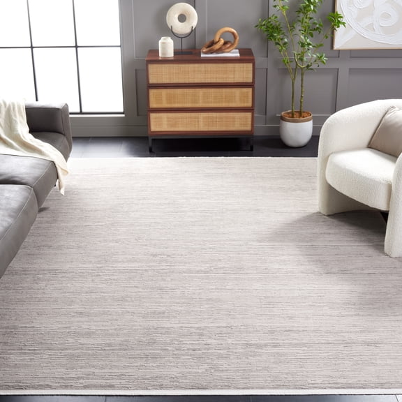 Safavieh Diamond Teodor Distressed Polyester Area Rug, Beige/Gray, 8' x 10'