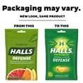 Halls Defense Citrus Vitamin C Drops 960 Drops 80 Count (Pack of 12