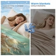 thumbnail image 2 of Coastal Ocean Cooling Blanket,Lightweight Breathable Summer Throw Blanket with Double Sided Cold Effect,Tropical Fish Sea Animals Seaweed Green Picnic Blankets Bed Sheet for Hot Sleepers 40"x60", 2 of 8