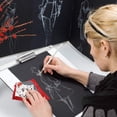 thumbnail image 4 of Professional White Charcoal Pencils Set - MEEKONK 3 Pieces Sketch Highlight White Pencils for Drawing, Sketching, Shading, Blending, White Chalk Pencils for Beginners & Artists, 4 of 5