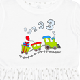 thumbnail image 4 of Inktastic Third Birthday Party Train Girls Toddler Dress, 4 of 5