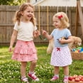 thumbnail image 5 of BIG ELEPHANT Toddler Training Skort, Soft Cotton Absorbent Training Underwear for Baby Girls（2-5Y）, 5 of 9