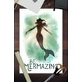 thumbnail image 2 of Be Mermazing, Mermaid Underwater (12x18 Wall Art Poster, Room Decor), 2 of 3