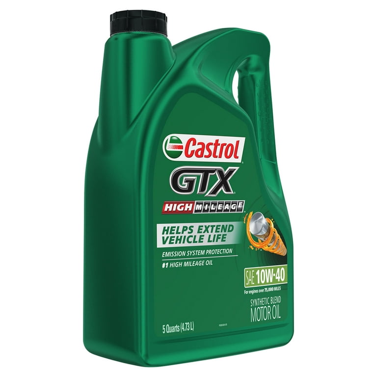 Castrol GTX 10W-40 SAE Motor Oil, 1 qt - Gerbes Super Markets