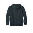 thumbnail image 2 of Carhartt Men's Size Rain-Defender Paxton Heavyweight Hooded Sweatshirt-Tall X-Large New Navy, 2 of 6