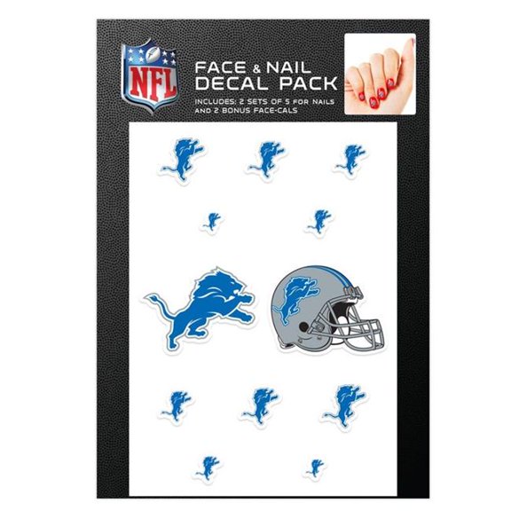 Wraft 652405572 Detroit Lions Nail Cals