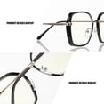 thumbnail image 3 of Blue Light Eyeglasses Metal Design for Gaming Blue Light Blocker Glasses, 3 of 5