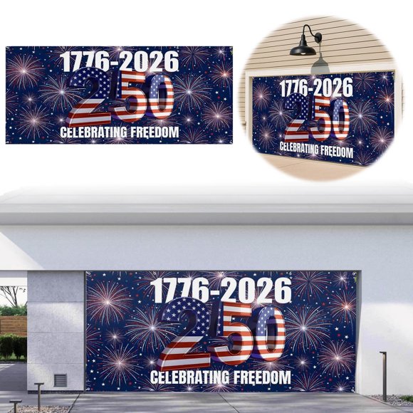 ZZHZGZ Canada Sale Garage Banner for Home Improvement Outdoor Grade Signage for Garage Door Or Wall Display Weather Wide Size for Events And