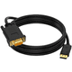 thumbnail image 1 of Cable Convertidor Displayport A Vga, Hd 1,8 M Negro, 1 of 4