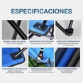 thumbnail image 3 of Silla Plegable CJR De Playa Campamento Exteriores Azul, 3 of 9