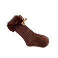 thumbnail image 2 of SUNSIOM Baby Girls Princess Socks Cute Bow Socks Breathable Tube Socks for Toddler Infant, 2 of 5